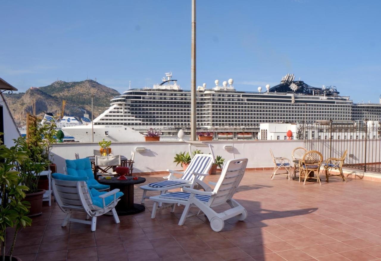 Apartamento Attico Con Terrazza Sul Porto Palermo